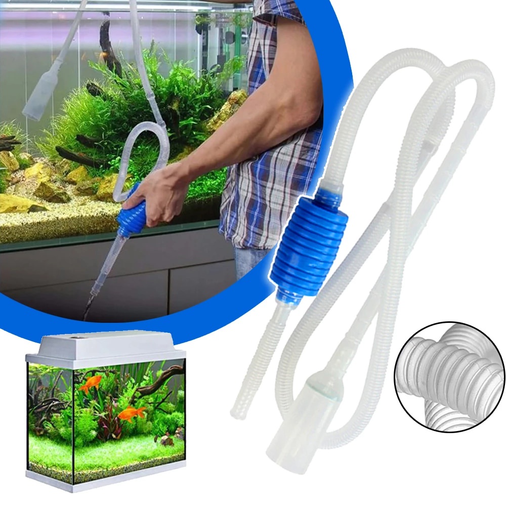 Selang Penyedot Air Alat Penguras Kolam Ikan Cleaner Pump Aquarium