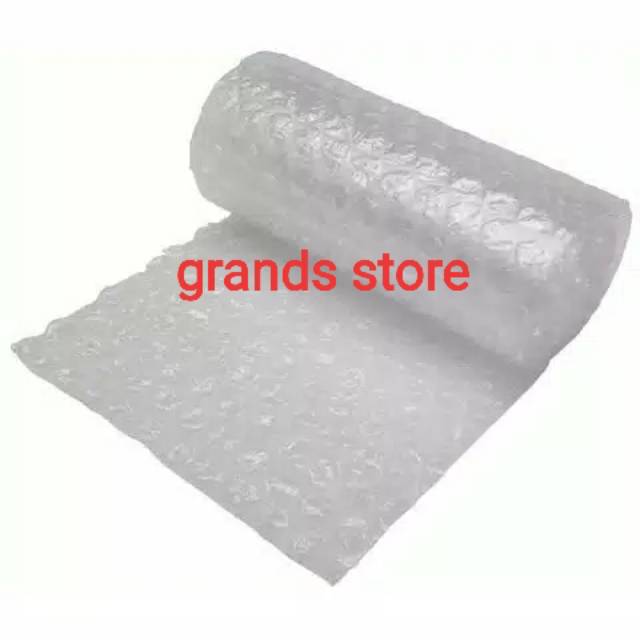 BUBBLE WRAP TAMBAHAN AGAR PAKET AMAN SAMPE TUJUAN