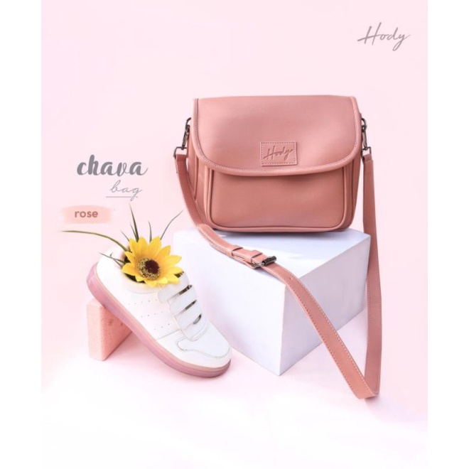 Hody Chava Bag Tas selempang wanita sling bag kasual premium sintetis
