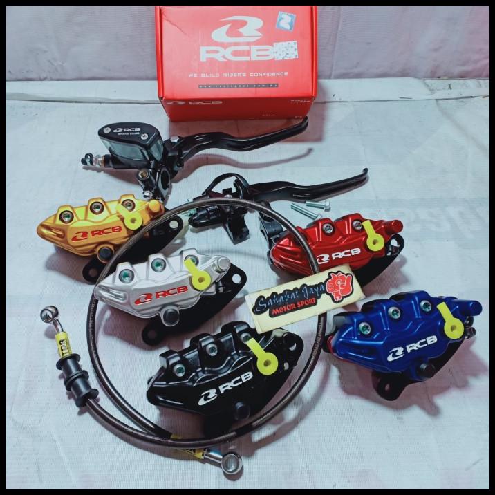 Paketan Kaliper Master Rem Selang Rem Rcb Beat Scoopy Fi Vario 125 150