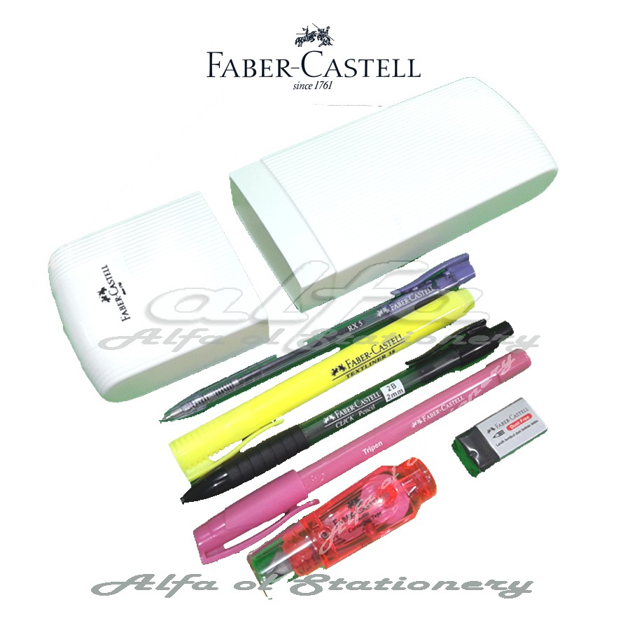 Student Pack Faber Castell - Paket Alat Tulis - Tempat Pensil