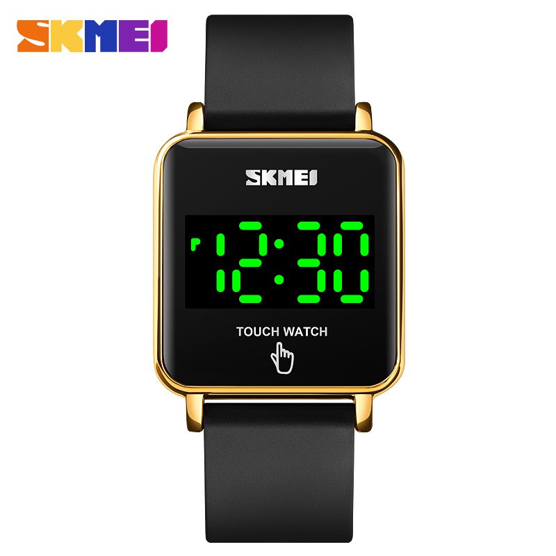 SKMEI 1744 Jam Tangan Pria Wanita Digital Layar Sentuh Tali Stainless WATCHKITE WKOS