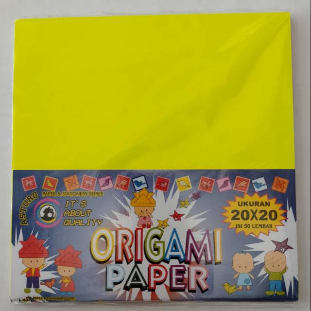 

Origami Kertas Lipat Asturo 20 x 20 cm