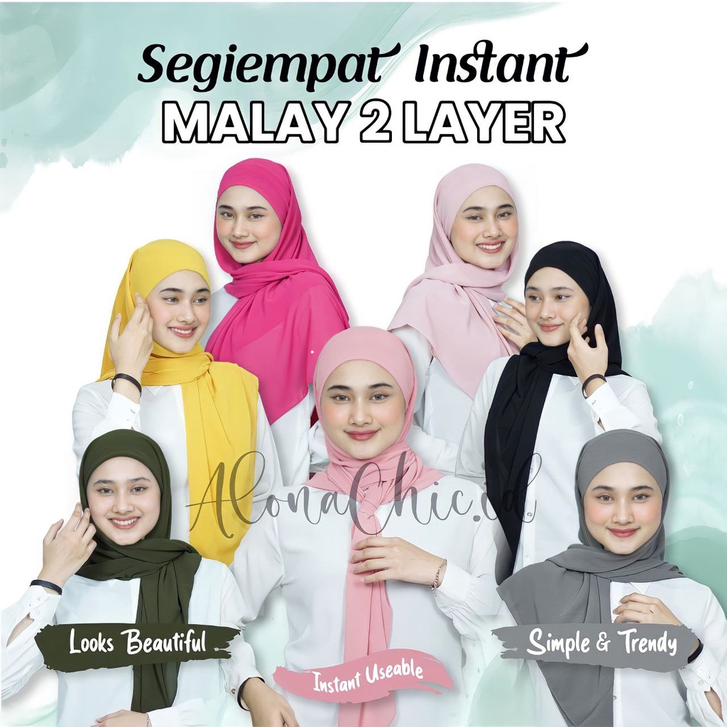 Segiempat Inner Anak 2in1 Babydoll Premium Original by alonachic.id