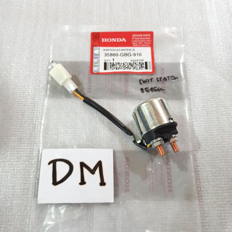Switch realy stater bendik Grand Supra X Prima Supra Fit Lama New Revo 100 35860-GBG-910 Asli Origin