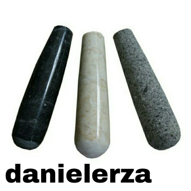 Alu marmer asli Ulek ulekan Tumbukan Tumbuk lumpang Palu marmer