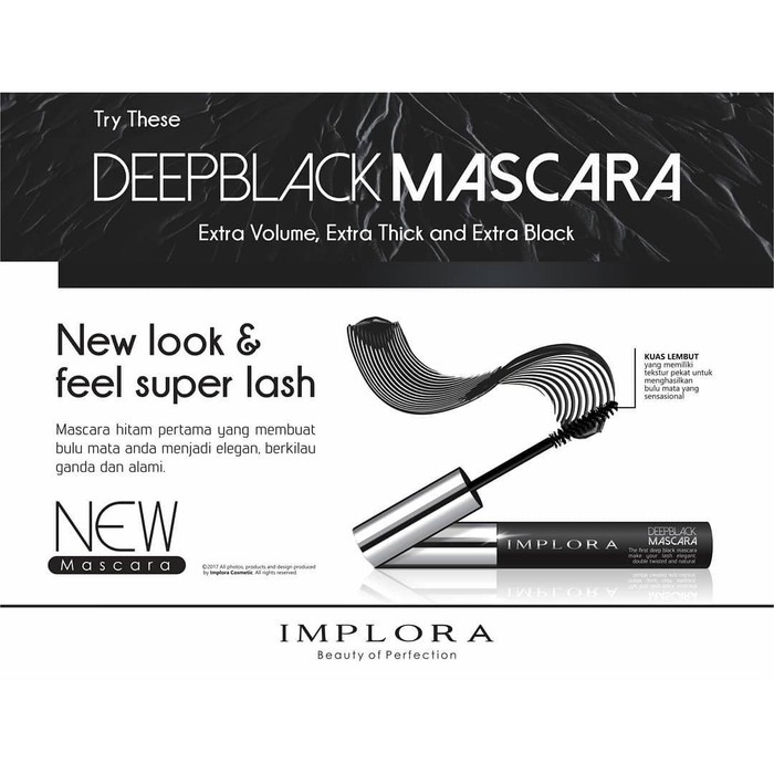 Implora Deep Black Mascara