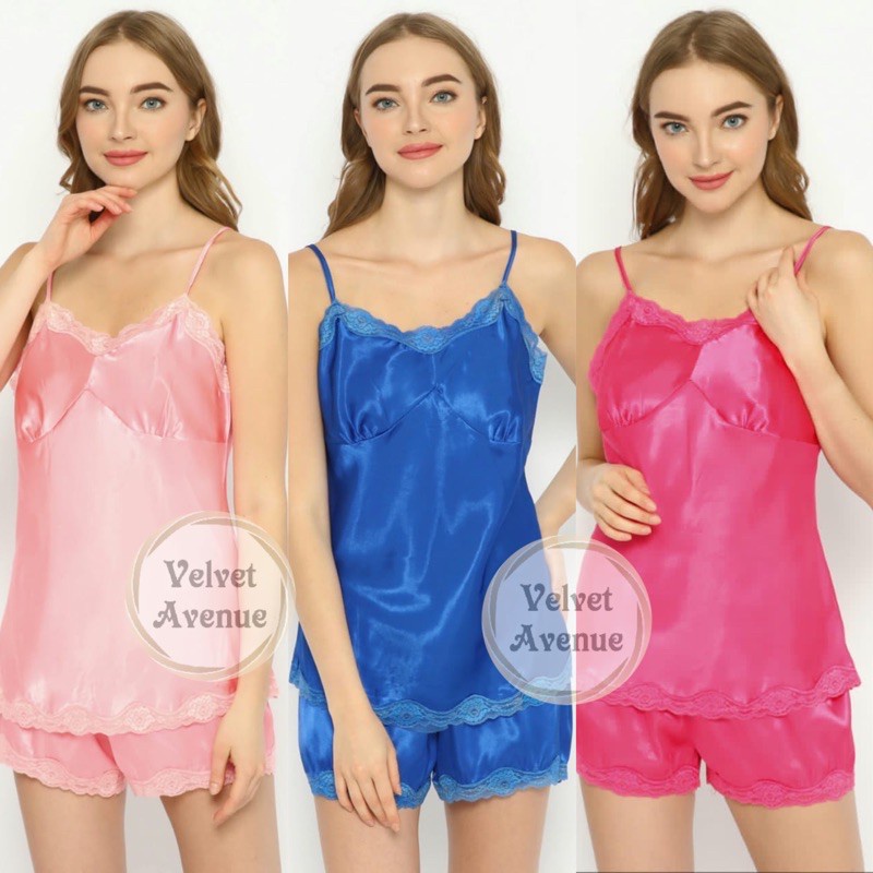 Baju Tidur Wanita Berkualitas Kekinian Adem Jumbo Cantik Estetik C6Z8 Kimono Karakter Transparan Luc