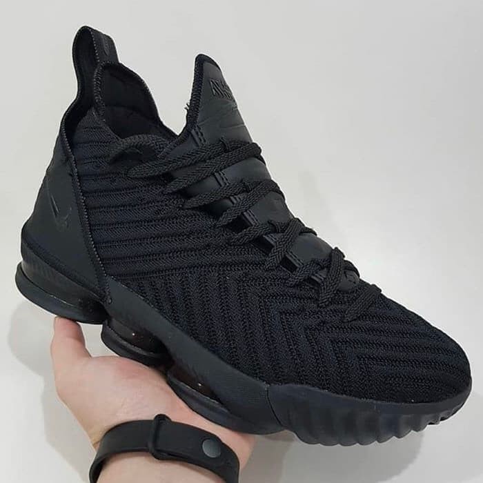 triple black lebron 16