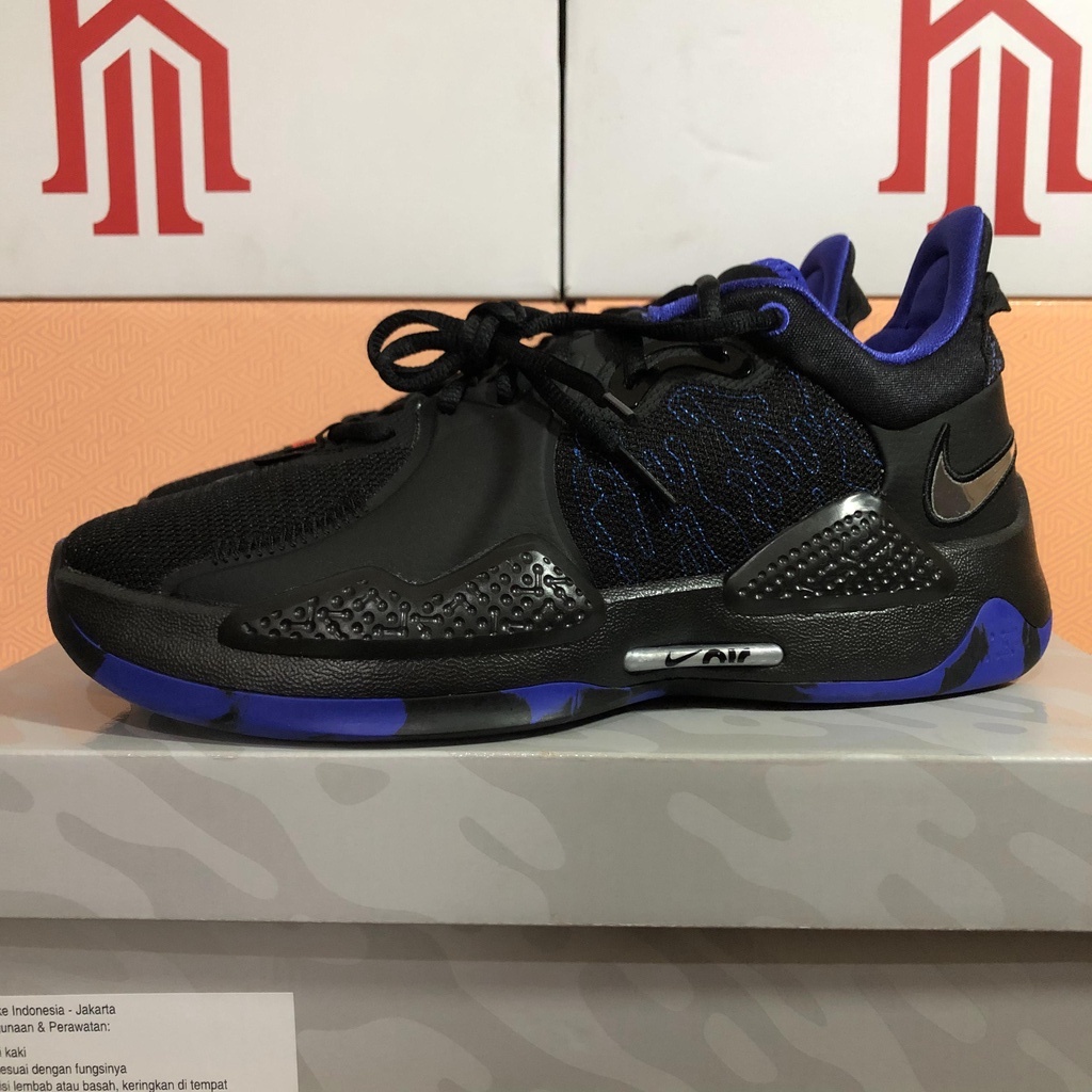 Sepatu Basket Nike Paul George PG 5 EP 'Clippers Away' Original CW3146-004