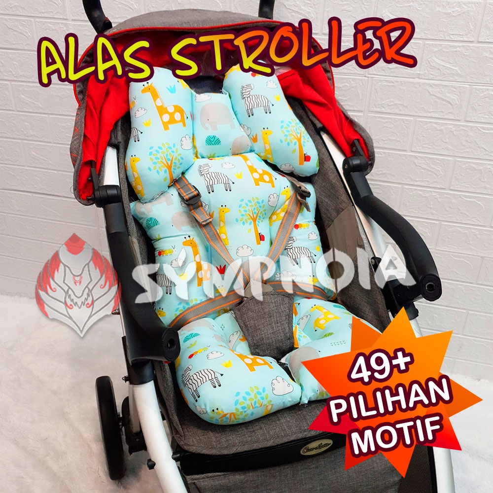 [COD] [NEW ARRIVAL] Alas Stroller Universal Strollerpad Pelindung Semua Stroller Model Elephant