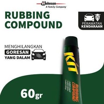 KIT RUBBING COMPOUND Penghilang Baret Lecet dan Noda Membandel pada Motor Mobil dan Helm Original