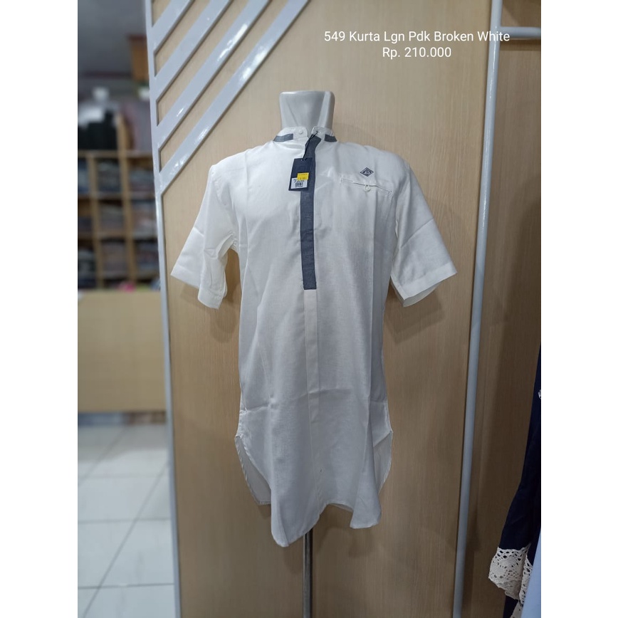 Baju Muslim Pria Kurta Lengan Pendek Premium Hisyam 549 Best Seller