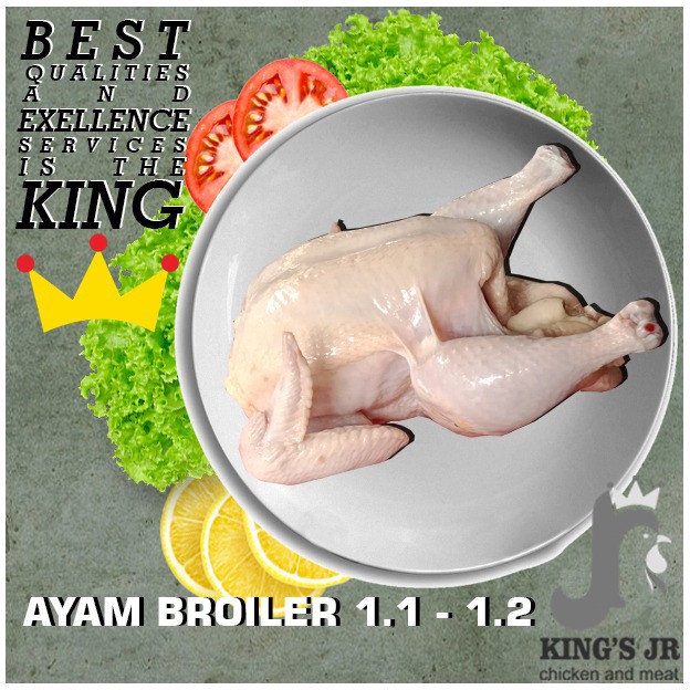 

AYAM KARKAS BROILER uk 1,1-1,2