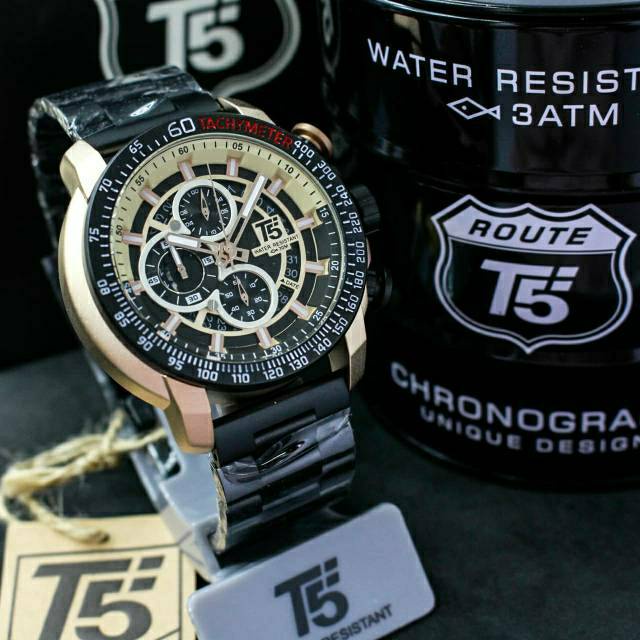 Jam Tangan Pria T5 H3710 T5 H 3710 original bergaransi free tin box