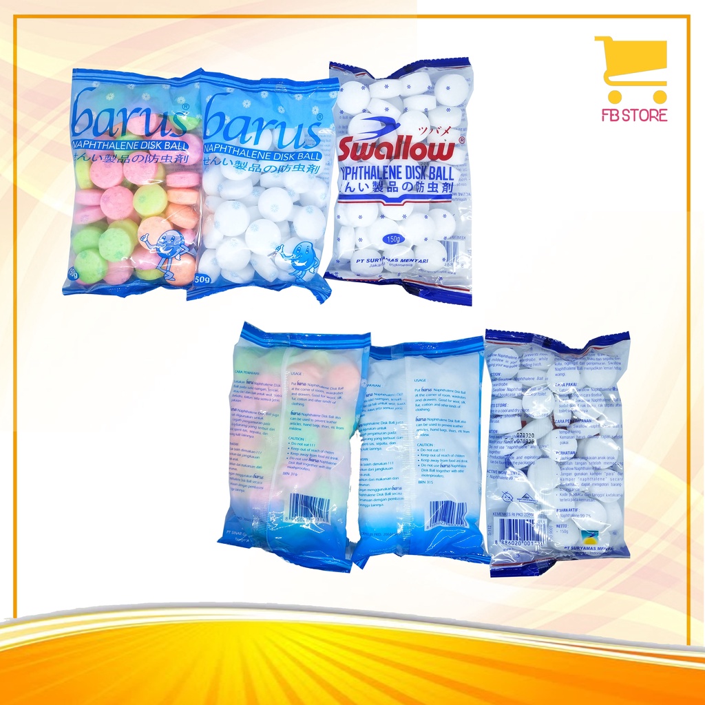 Kapur Barus / Kamper Barus Swallow 150g