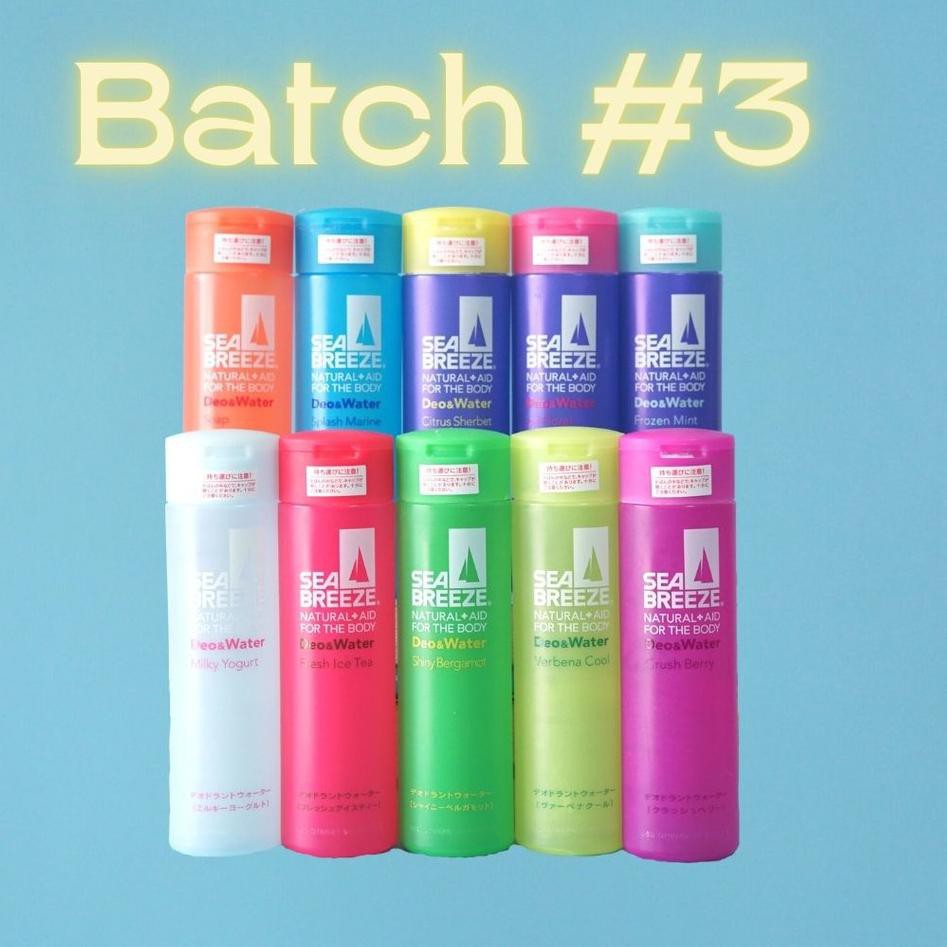 6.6 Terlaris [SEA BREEZE x Haikyuu] Deo & Water 5ml Sharing Jar