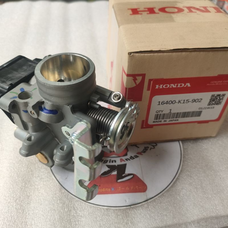 16400-K15-902 THROOTLE BODY ASSY Throotle body CB150R 2012 SONIC 150 original