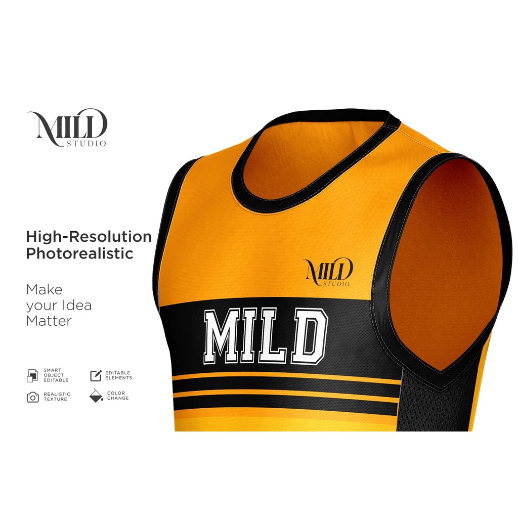 Tank Top Jersey Set Mockup