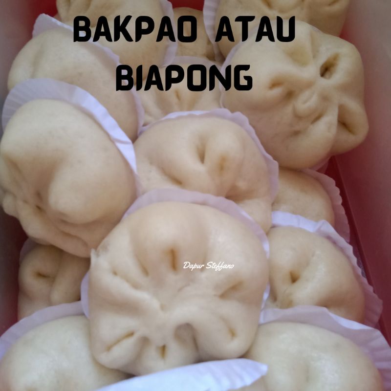 

(20)Bakpau Biapong isi unti kelapa