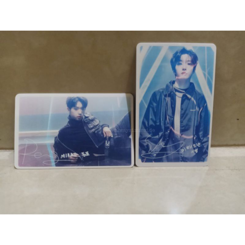 PC PHOTO TICKET CGV MIRAE DONGPYO SIYOUNG