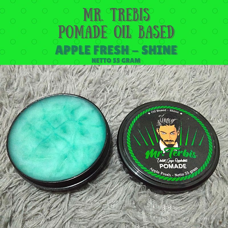 Pomade Oil Based Mr Trebis Paket 5 Pcs Free Sisir Saku