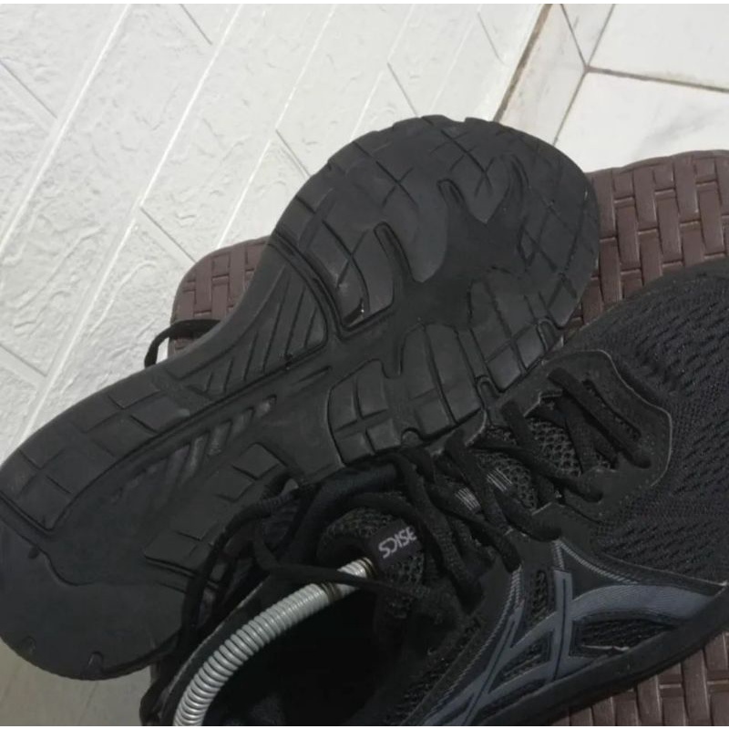 ASICS GEL CUMULUS 17 BLACK punya dodidzid