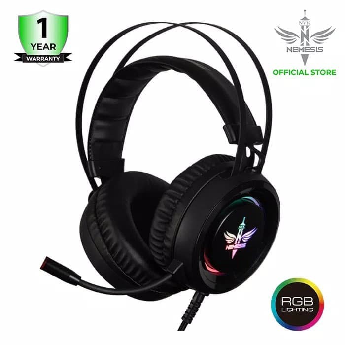 NYK HS-N09 RUBICK RGB Nemesis Gaming Headset