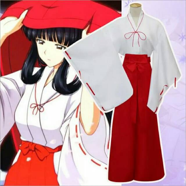 SET COSTUME INUYASHA KIKYO