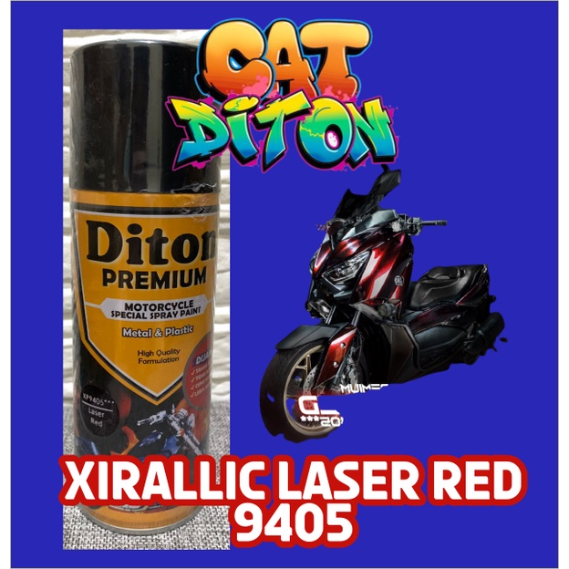 Cat semprot Diton premium (***9405) xirallic laser red