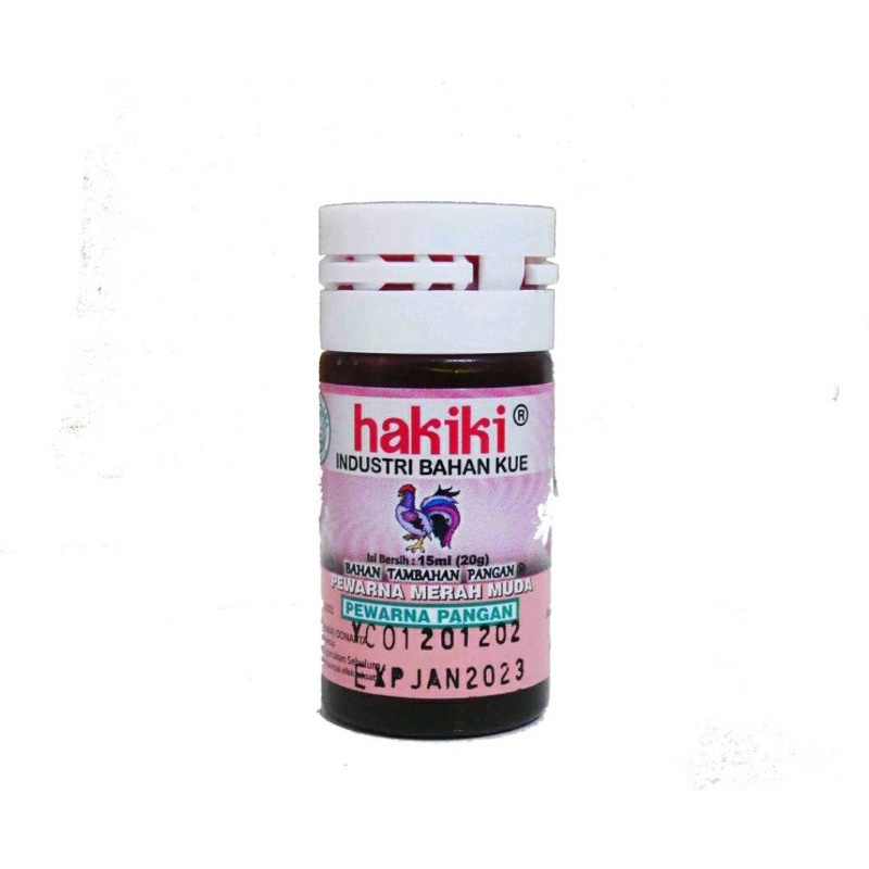 Hakiki Pewarna Makanan 15 ML - AYAM SUMBO / SUMBA - FOOD COLOURING