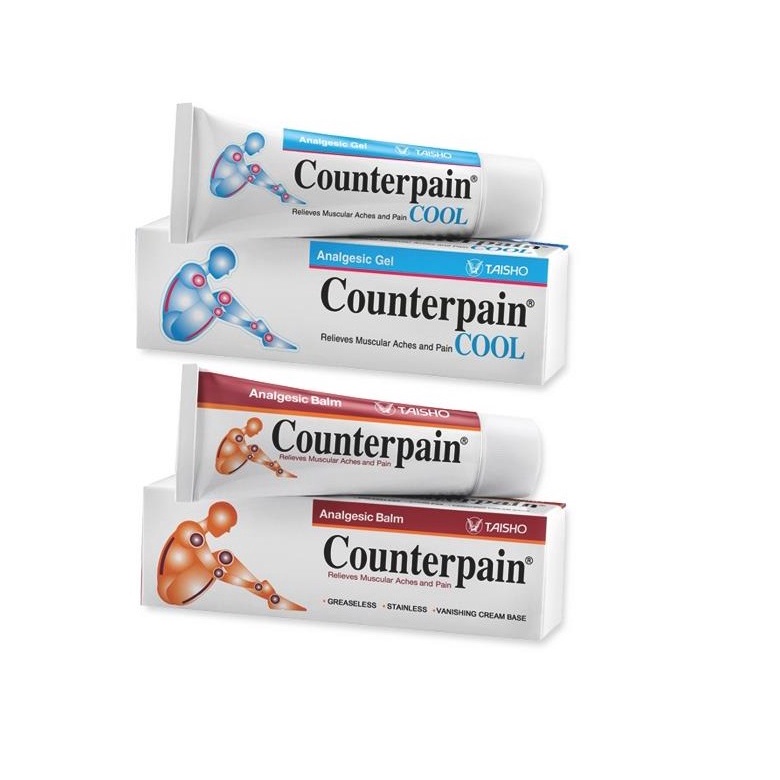 Counterpain Gel Original &amp; Cool Gel 5GR/15GR/30GR/60GR/120GR ORIGINAL-BPOM