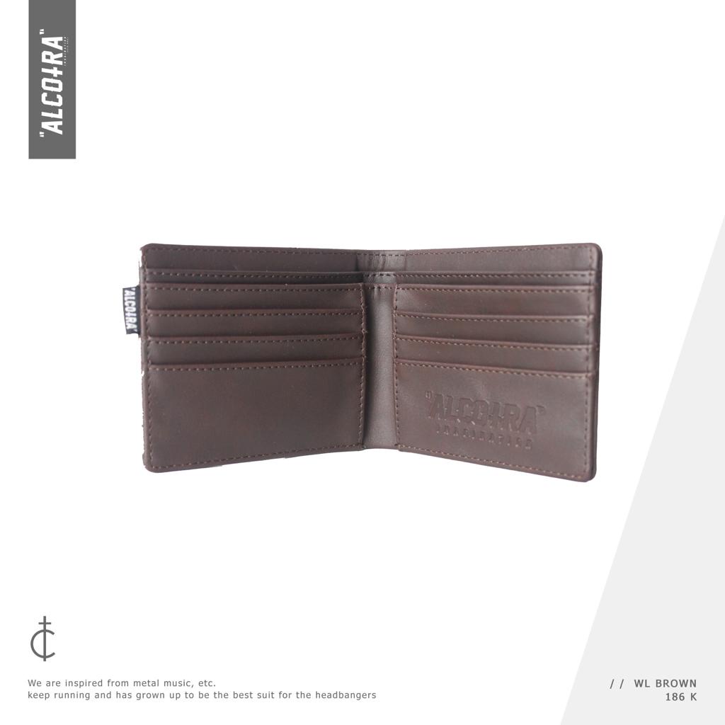 WL D BROWN // DOMPET COKLAT TUA