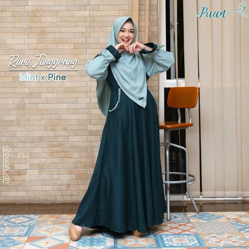 Gamis RORO JONGGRANG ORI PUAN INDONESIA