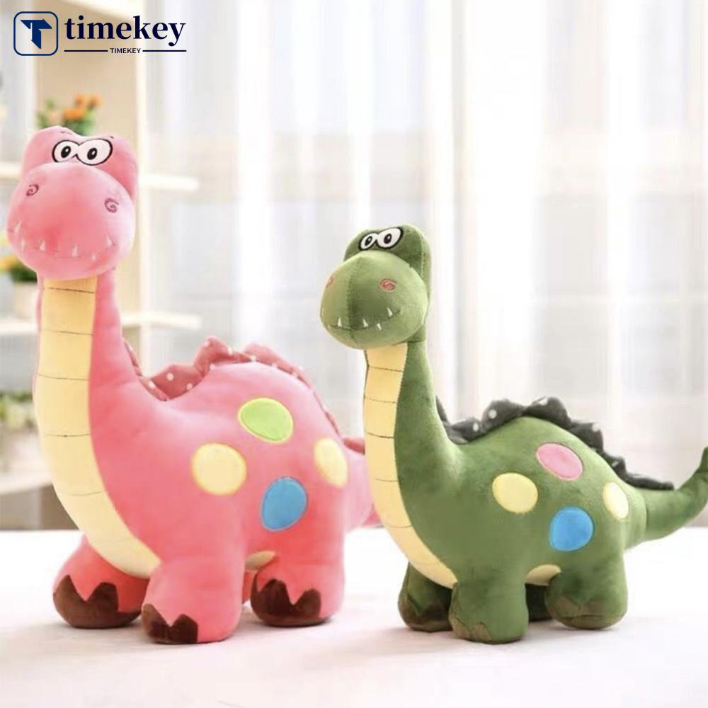 Timekey Mainan Boneka Stuffed Plush Kartun Dinosaurus 20cm Untuk Dekorasi Kamar Anak G4R8