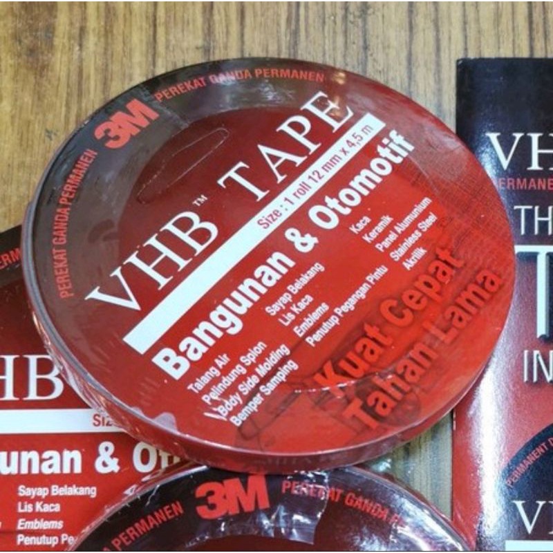 

VHB dabel tape 12MM x 4,5M Original 3M