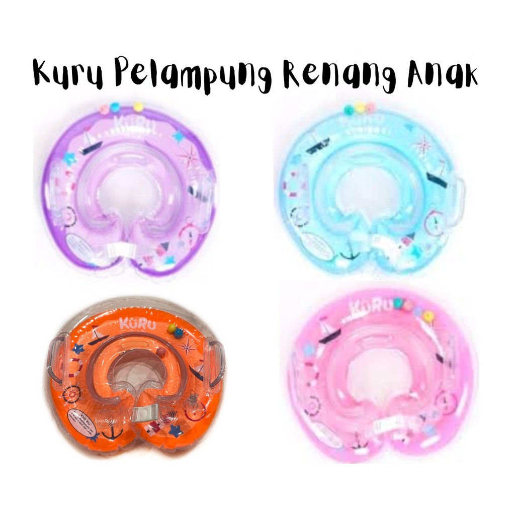 *Lailaiorire* KURU Pelampung Renang Anak | Ban Leher Baby Neckring