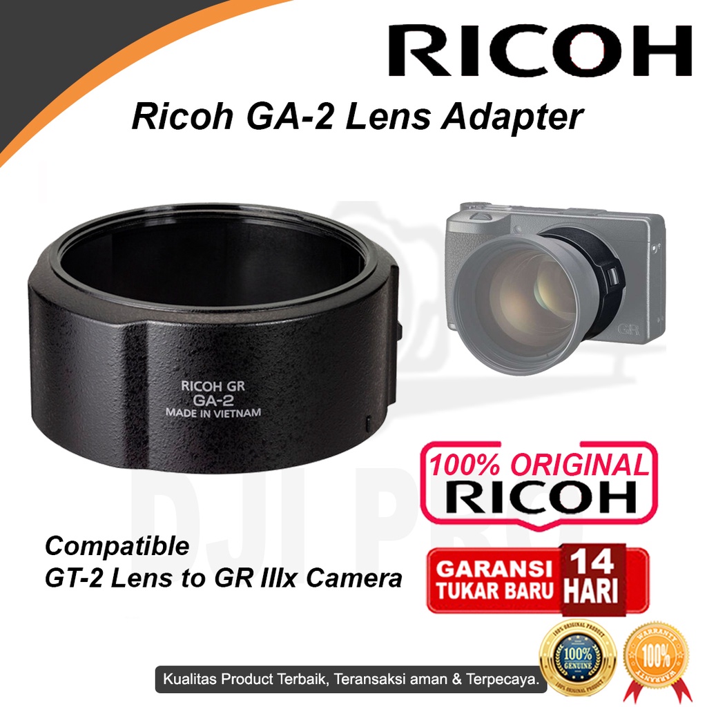 Ricoh GA-2 Lens Adapter for GR IIIx Camera Original