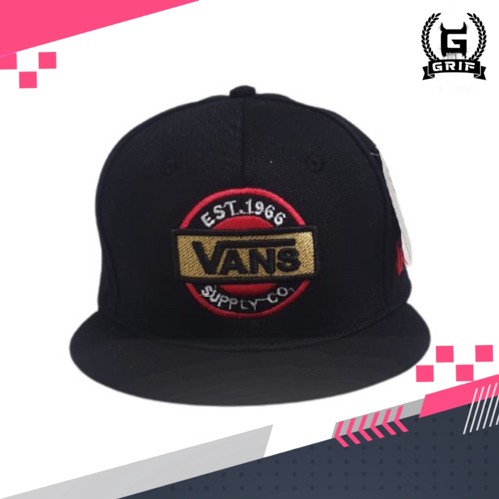 TOPI SNAPBACK HIPHOP VANS PREMIUM