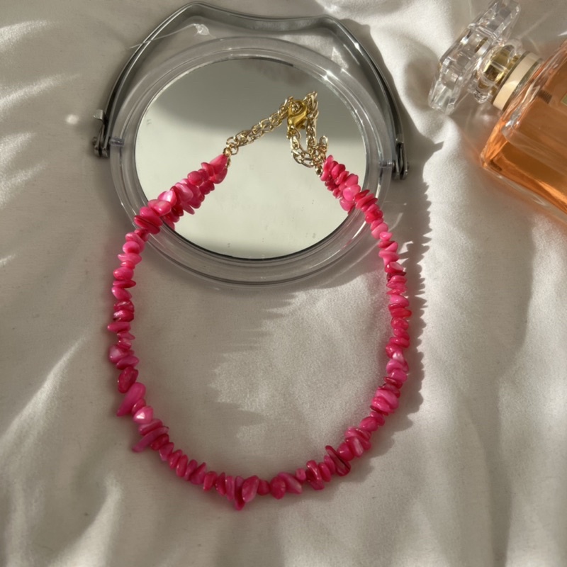 PINKY NECKLACE (BATU ALAM ASLI)