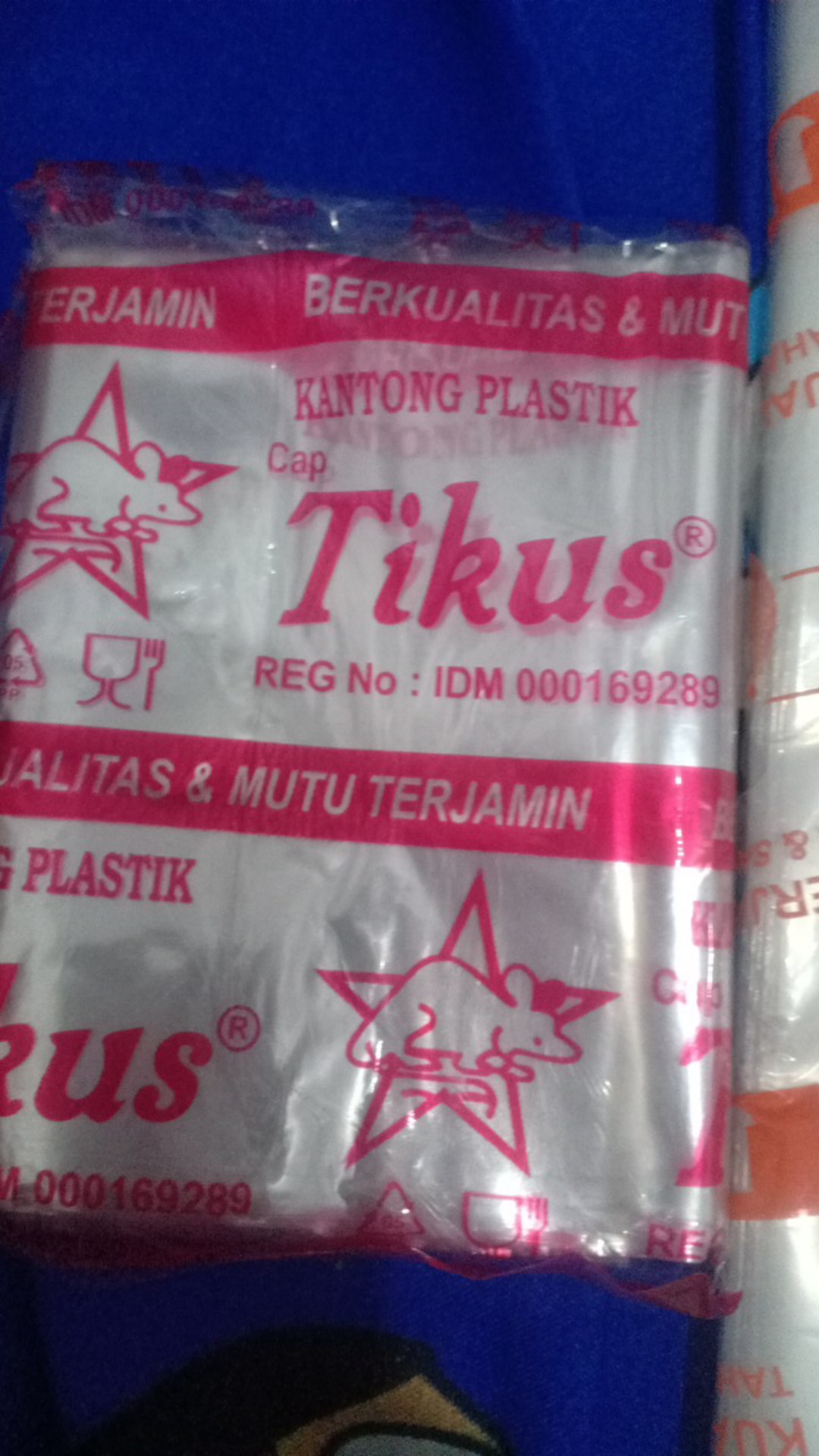 Plastik Pp Cap Tikus Ukuran 1/4 Kg