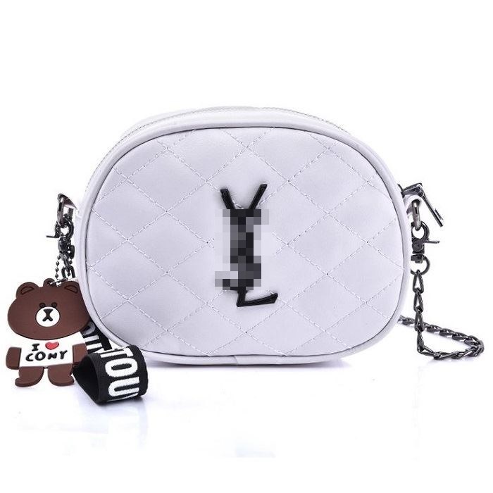 BJ215337 - PINK/SILVER/WHITE - TAS SLEMPANG KECIL SALE IMPORT TAS WANITA FASHION IMPORT MODIS ELEGAN TERMURAH TERLARIS TERBARU BAGSTORE JAKARTA TAS BATAM JTF15337