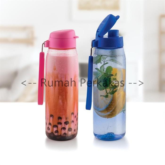 (100% ORIGINAL TUPPY) Tupperware H2Go 750ml botol minum PINK TERMURAH