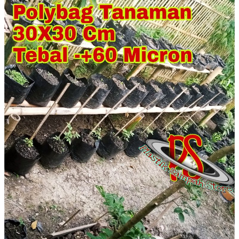 Polybag 30x30 Cm , Polybag Tanaman 30 x 30 Cm , Plastik Polybag 30 x 30 Cm