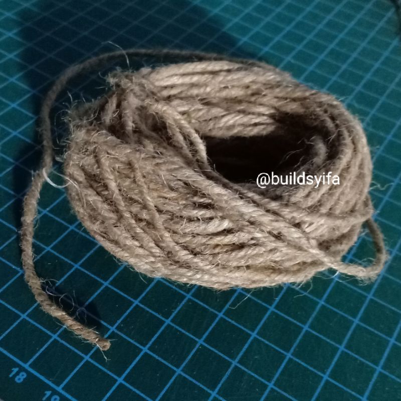 

Tali Rami 3 PLY dan 2 PLY (PER METER) / Tali Goni / Tali Coklat / Tali Rustik / Tali Kado / Tali Gift