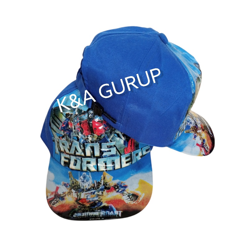 topi anak karakter robot POWE RANGERS,TRANSFORMERS, TOBOT,/Topi anak terbaru Bisa (COD)