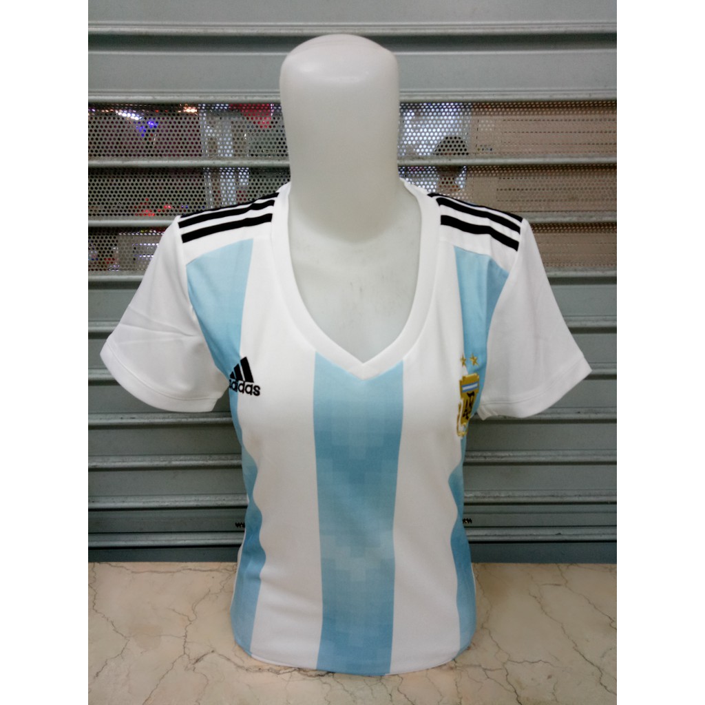 JERSEY ARGENTINA HOME LADIES WORLD CUP 2018 GRADE ORI