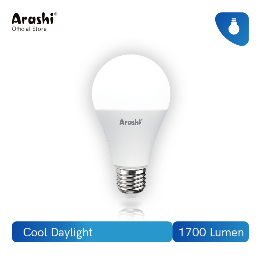 Lampu LED Arashi Beat 20 Watt LED Bulb Putih Murah Terang