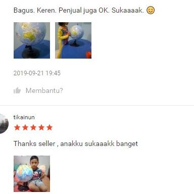

Segera Dapatkan!![ PROMO ] Premium Globe 30cm - Bola Dunia 30 cm - Bahan Bagus Kokoh - Edukasi Negara Peta Dunia