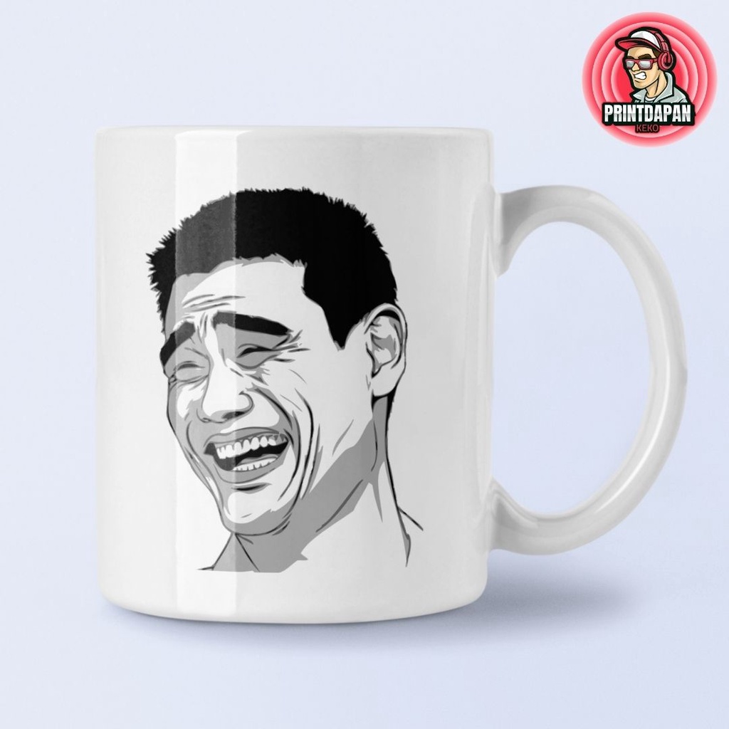Mug Cangkir Meme Face World